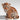 Leopard unge - porcelænsfigur 50 cm set fra en anden vinkel