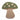 Mushroom tæppe i uld, grøn fra Bloomingville MINI