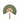 Jaime vægdekoration i bambus, grøn, 75 cm fra Bloomingville