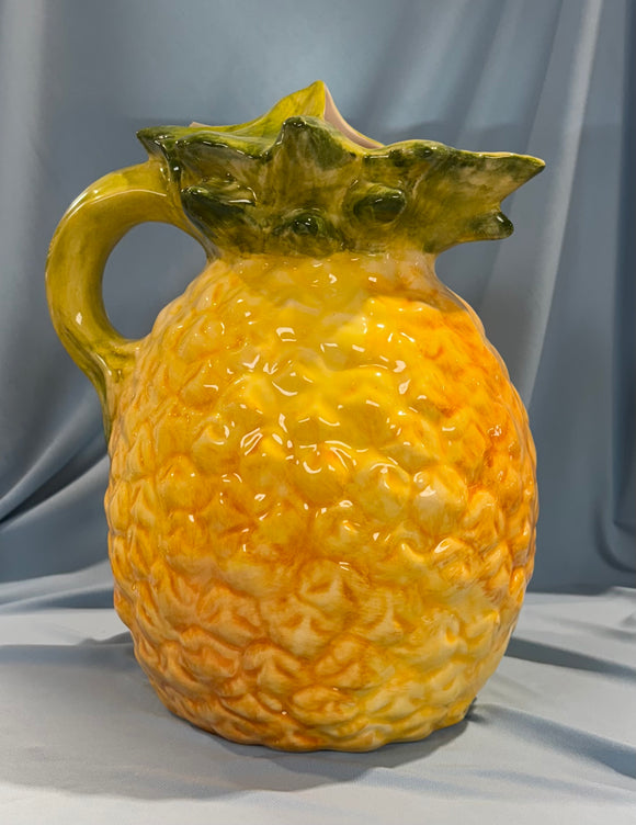 Ananas kande - italiensk keramik set fra en anden vinkel