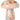 AU MAISON svampelampe orange/hvid/blå glas - 17xø15 cm fra EJA