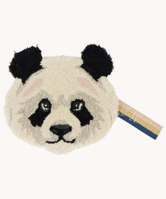 Panda hoved tæppe fra Doing Goods