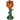 Orange tulipan vase fra Kersten