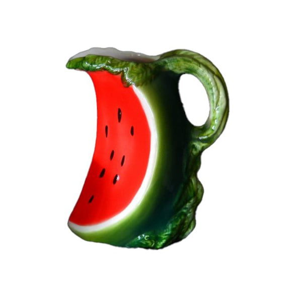 Pichet en forme de melon - céramique italienne