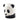 Vase Panda - petit - dimsstudio