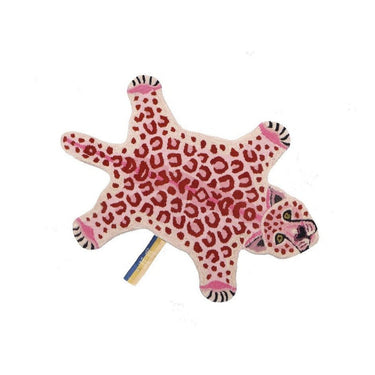Petit plaid léopard rose - dimsstudio