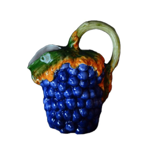 Cruche en forme de grappe de raisin - céramique italienne