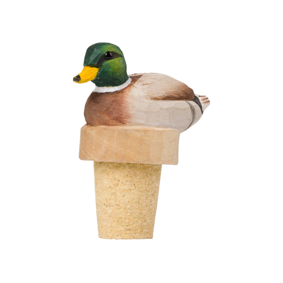 Bouchon de bouteille « Canard colvert » — Bottle Stopper Mallard de Wildlife Garden