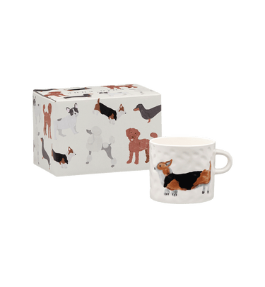 Tasse Corgi en céramique – Anna + Nina