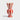 Vase rhombique - rouge