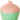 Jar de rangement - vert clair et rose (LK2)
