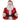 Yoga julemand ornament i glas fra Cody Foster