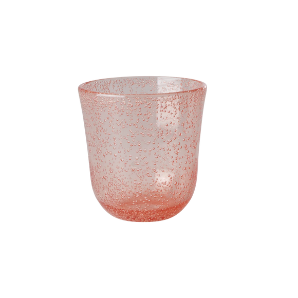 Akryl Glas - Fersken - Bubble Design fra Rice - unik boligindretning