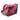 Trousse de maquillage rose tête de tigre en coton – EJA