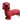 Bougeoir teckel rose en dolomite – GiftCompany
