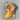 Fish carpe - grand - bleu / orange / jaune