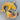 Fish carpe - grand - bleu / orange / jaune