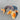 Fish carpe - grand - bleu / blanc / orange