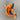 Fish carpe - petit - orange / rouge