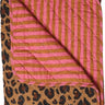 Stor Quilt Ethnic plaid i bomuld, leopard fra EJA