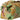 Trousse de maquillage / de toilette vert clair « Jungle »