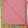 Plaid, Quilt Ethnic - Jungle med pink bagside fra EJA