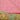 Plaid, couette ethnique - Motif jungle avec envers rose