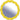 Petit miroir rond avec bord jaune