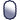 Miroir ovale avec bordure bleu foncé