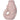 Vase de pêche rose