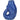 Vase de pêche bleu