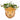 Vase mural de lion