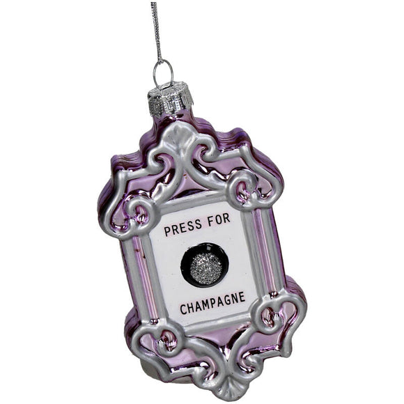 Press for Champagne - ornament fra Kersten - elegant glas