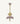 Mighty Lion Coat Hook fra Doing Goods – gylden løveknage med bordeaux emaljedetaljer set fra en anden vinkel