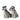 SCHNAUZER DOG - Salt & Pepper Set