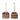 Décoration d'anniversaire de gâteau de couche - 2 PCS
