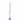 Ada Glass Candlestick - Bleu