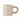 Tasse nuageuse dans la grès