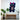 Cat chanceux - tapis Bongusta en bleu