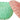Jar de rangement - vert clair et rose (LK2)