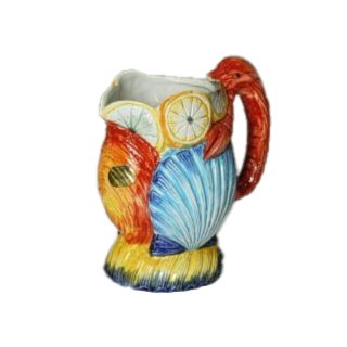 Cruche en forme de crabe - céramique italienne
