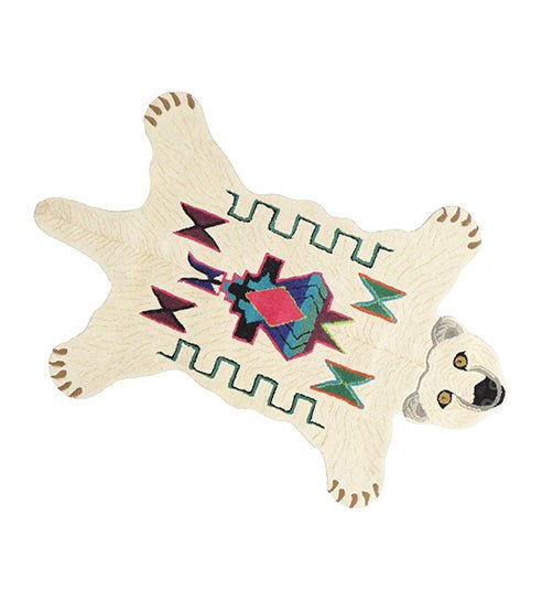 Grande couverture ours polaire - dimsstudio
