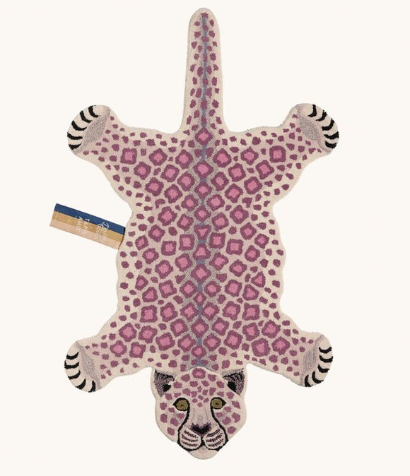 Grande couverture Lilly léopard