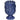 Vase bleu dans la grès