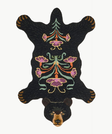 Couverture « Ours fleuri » (grand modèle) de Doing Goods