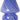 AU Maison - lampe joyeuse en verre - Cobalt