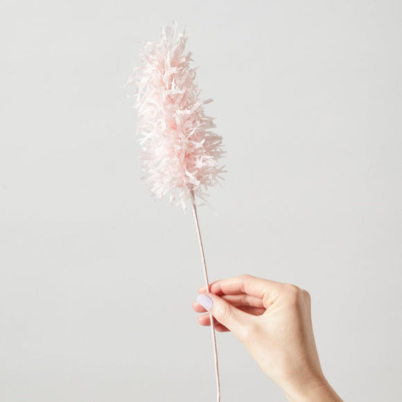 Pampas - papirblomst i rose fra Studio About